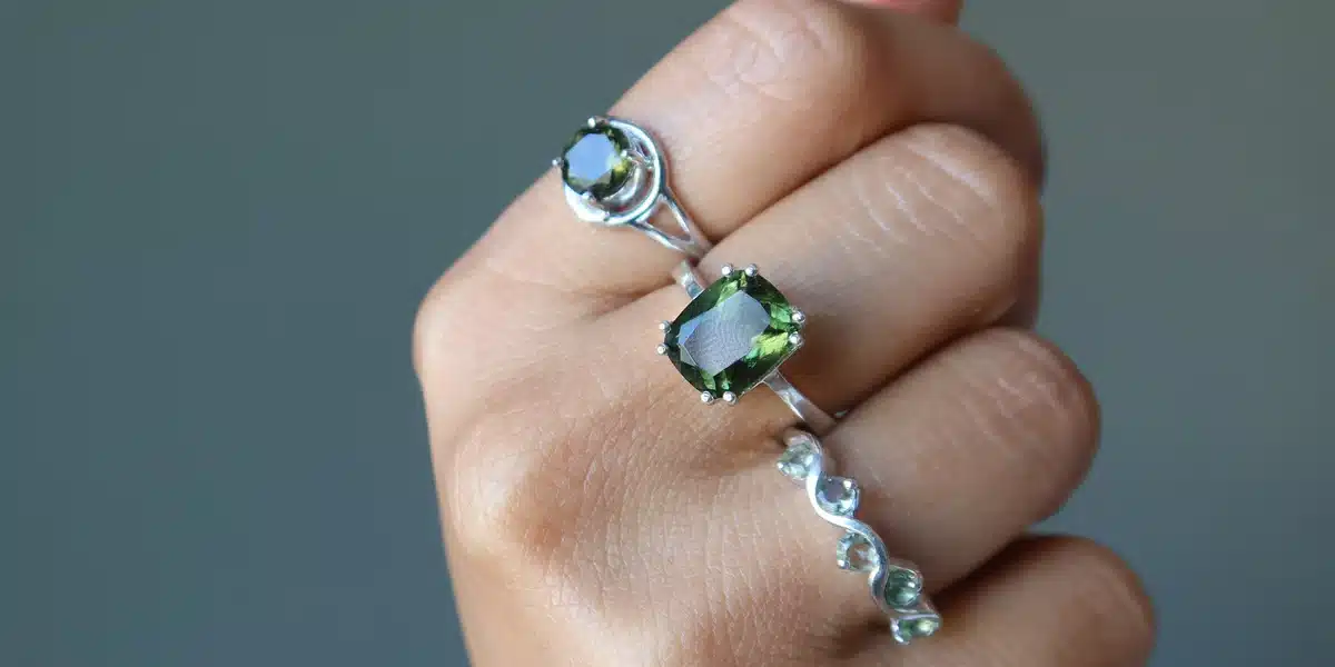 A Review Of The Exquisite Moldavite Ring – Unmatched Beauty And Quality 1 moldavite ring