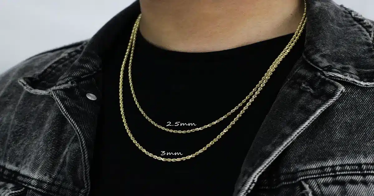 Mens Gold Rope Chain: A Trendsetter’s Review Guide 1 mens gold rope chain